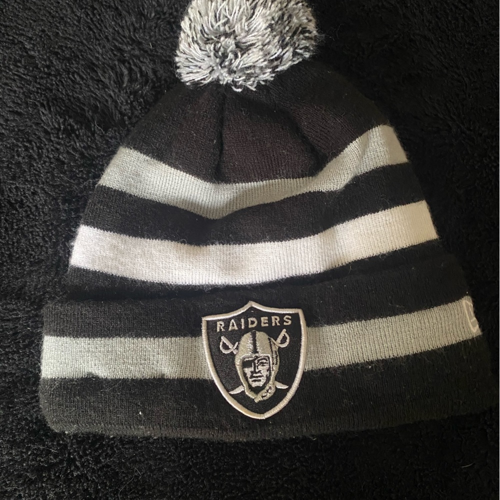 Raiders NFL New Era Beanie